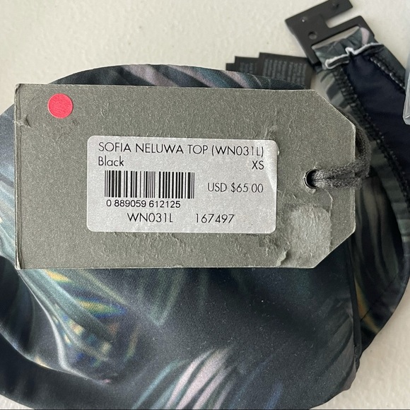 ALL SAINTS NWT SOFIA NELUWA BIKINI TOP STRAPLESS HALTER TOP SWIM - Picture 7 of 12